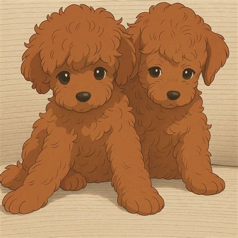 Meet Duke & Oscar, the mini poodle duo stealing hearts! 🐾💕 Adoptable ...