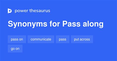 pass  synonyms  similar words phrases