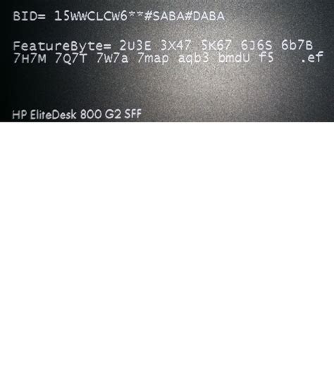 adding featurebyte information   bios hp support community