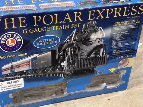 The Polar Express G Gauge Lionel Catalog Lionel G Gauge Polar Express