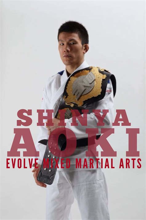 Download Shinya Aoki Evolve Mixed Martial Arts Poster Wallpaper