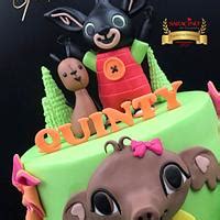 Bing bunny cake - Decorated Cake by Cake Garden - CakesDecor