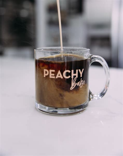 Peachy Babe Mug — its peachy