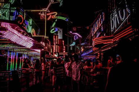 Inside Bangkok Red Light Districts: Neon Lights, Not All Red