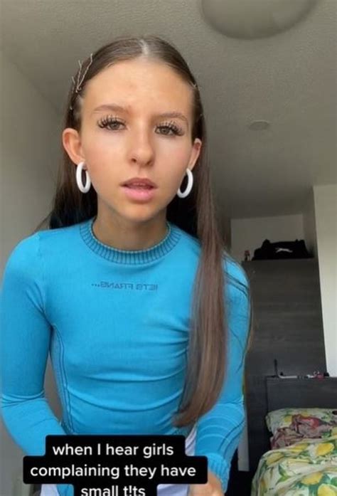 'I have small boobs, my aunt said "they'll pop out" but I'm 22 and