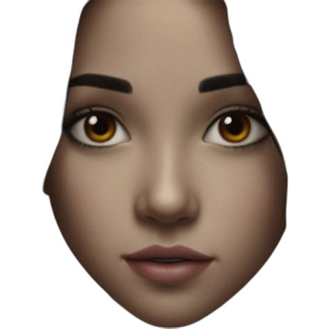 smiling girl  portrait emoji ai emoji generator