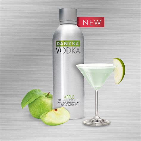 Водка Danzka Apple. Купить Данска Яблоко лучшая цена - Alcostore