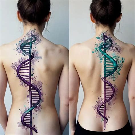 DNA Tattoo: Meaning, Symbolism & Significance (70 Designs) - HBTat2