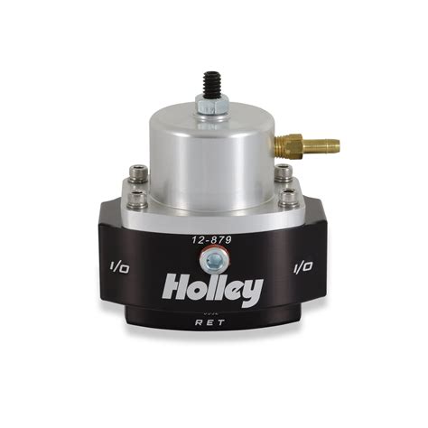Holley 12-879KIT Adjustable Billet By-Pass Regulator 3/8 NPT Kit