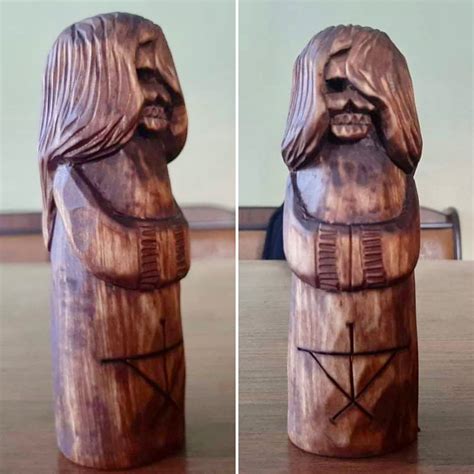 Slavic Gods of Death Mara Goddess Wooden Statue Morana - Etsy