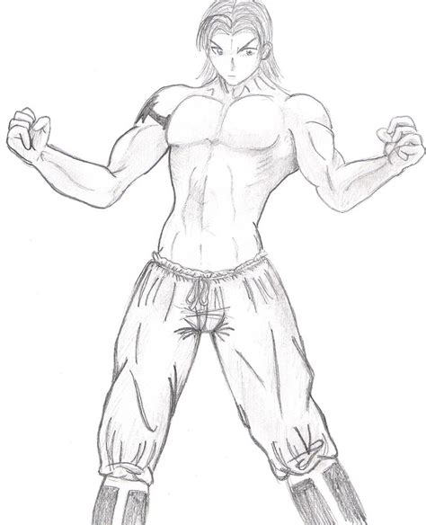 Buff Guy Drawing at PaintingValley.com | Explore collection of Buff Guy ...