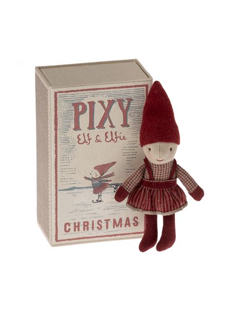Maileg Pixy Elfie in Matchbox - De Kadohoek