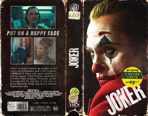 FAN-MADE: Joker - VHS Cover Art : r/DC_Cinematic