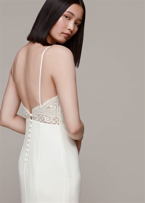 Ivory Sylvie Bodice Wedding Dress | WHISTLES | Whistles UK