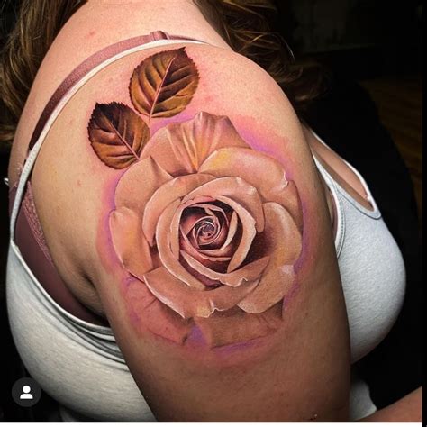 20+ Beautiful Rose Flower Tattoo Designs - The XO Factor