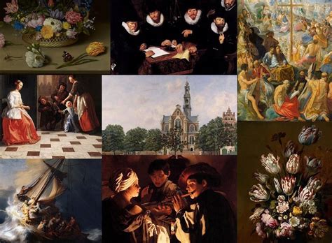 Golden Dutch age painting. | Artblr.