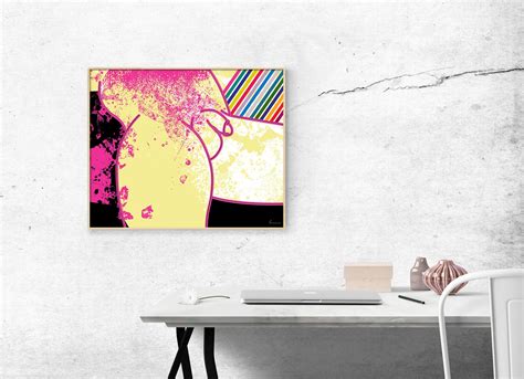 Naked mature gay pride male nude men erotic passion LGBT art | Etsy