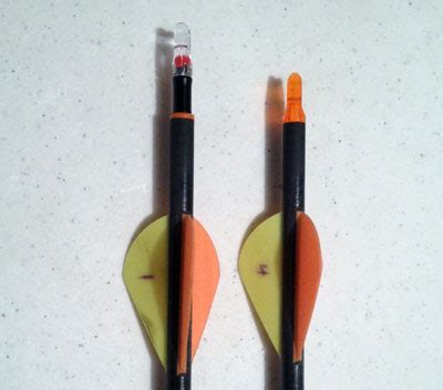 nock  lighted nocks review shootingtimecom