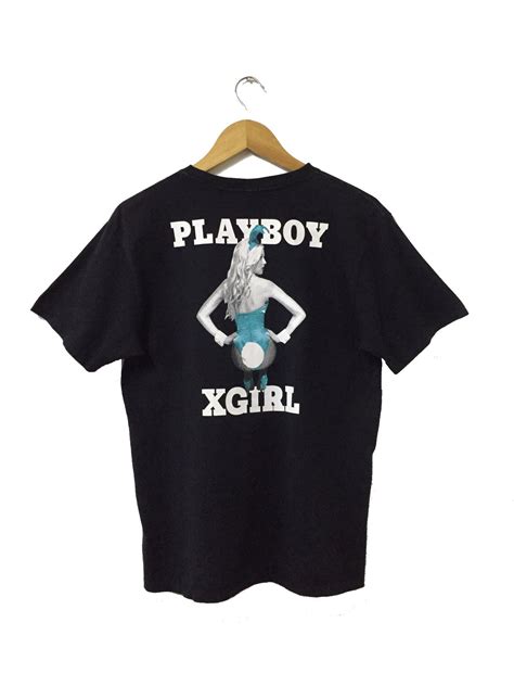 Playboy XGIRL X PLAYBOY BUNNY NUDE POCKET DESIGN TSHIRT | Grailed