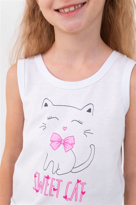 Комплект для девочки Happyfox 6679126 белый купить оптом в HappyWear.ru