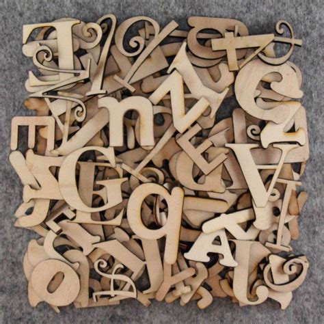 Small Wood Craft Letters
