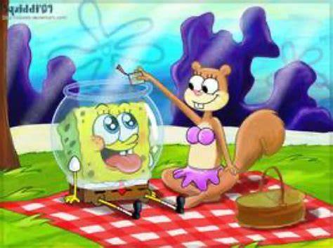 Romantic Picnic by StePandy on @DeviantArt | Spongebob and sandy