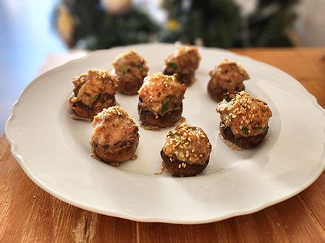 Baked Stuffed Mushrooms | Hawaiian Electric