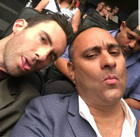 Adam Levine's tongue (on the set of his upcoming new movie "The Clapper ...