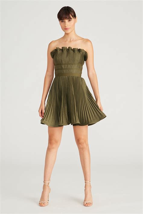 Lorena Strapless Mini Dress – AMUR