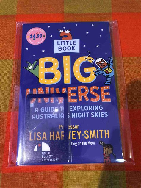 Lisa Harvey - Smith Book Big Universe - Mt Burnett Observatory