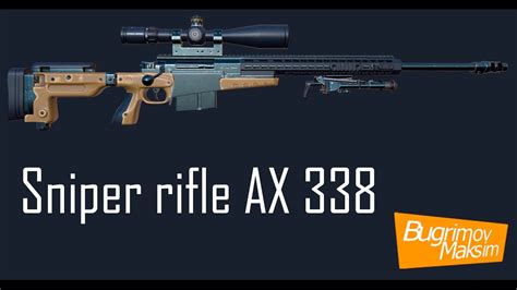 Sniper rifle AX338 - YouTube