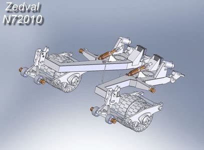 ZdN72010 Минный трал КМТ-7 KMT-7 mine roller | MAKSSHOP