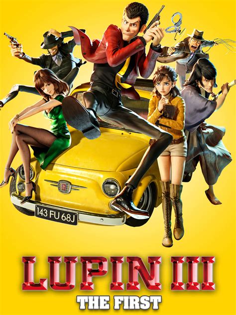 Download Lupin III and Laetitia Bresson in an action-packed scene