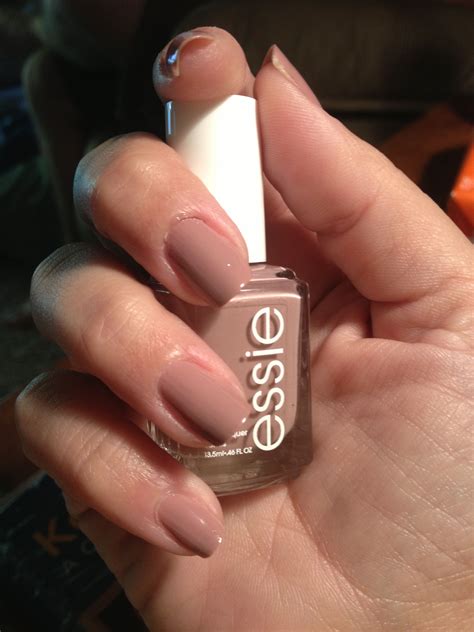 "Ladylike" Essie nail polish. Beautiful nude with lavender undertone