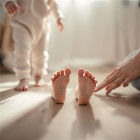 tiny feet walking image baby feet walking   stockcake