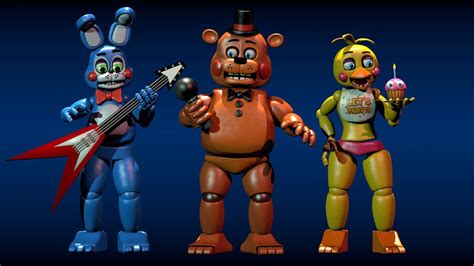 FNAF 2 Prop Showcase (ignore the toy animatronics) by AndyDatRaginPyro ...