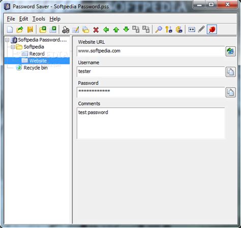 password saver  softpedia
