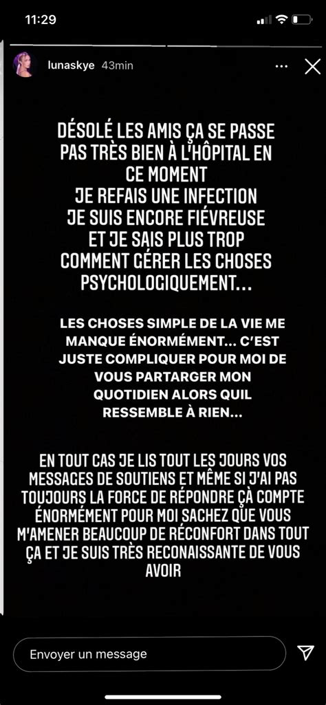 Luna Skye très malade, les détails de sa première opération en France