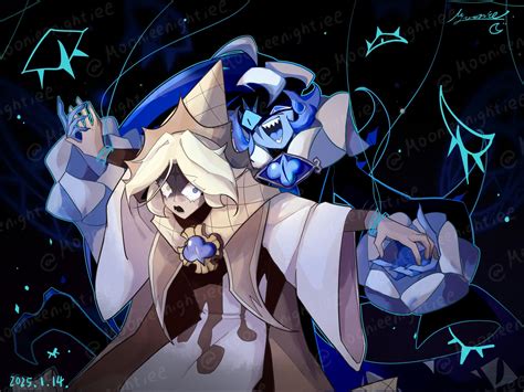 shadow milk cookie and pure vanilla cookie (cookie run and 1 more