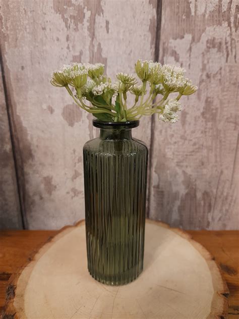 ribbed flower vase – Ellie Lane Home and Gift