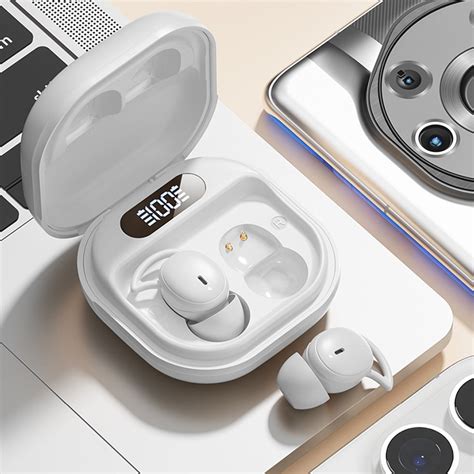 Holloyiver Sleep Earbuds for Side Sleepers, Invisible Wireless