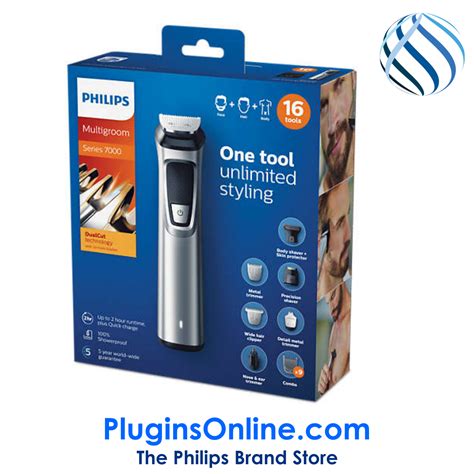 PHILIPS MG7730/15 Multigroom Series 7000 16-In-1 Face And Body ...