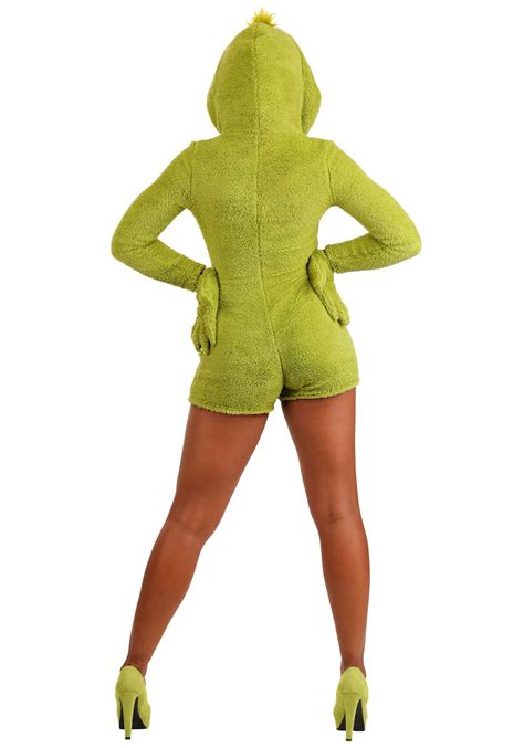 Dr. Seuss Women's Grinch Costume Romper | Grinch Costumes