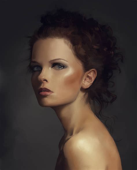 ArtStation - Portrait study