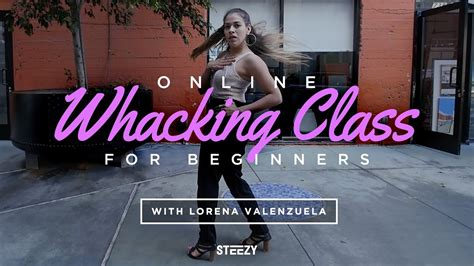 whacking dance tutorial  lorena valenzuela   steezyco