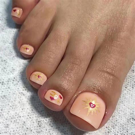 Amazon.com: 24Pcs Press on Toenails Short Square Fake Toenails Glue on
