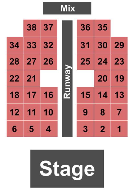 The Fillmore New Orleans Seating Chart: A Visual Reference of Charts ...