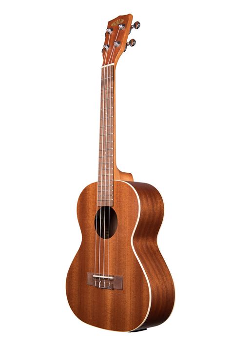 Kala KA-TE Mahogany Tenor Acoustic Electric Ukulele, w/ Gray Sonoma