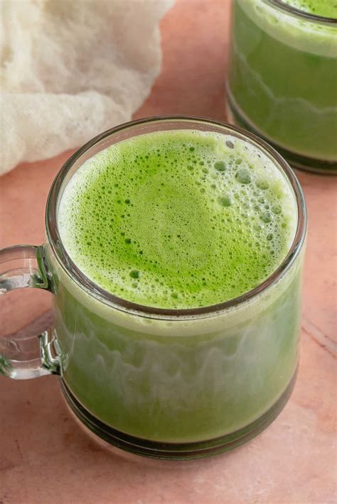 matcha latte recipe sweet simple vegan