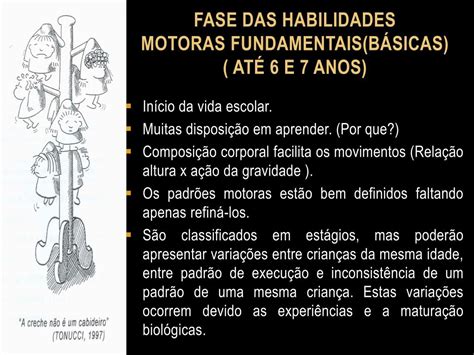 Fase Motora Fundamental - PPT - Disciplina: Desenvolvimento e Aprendizagem Motora (DAM) (80h ...